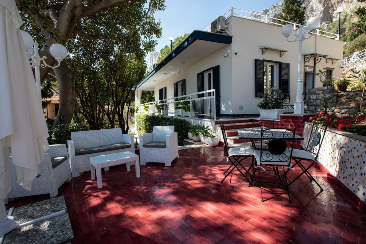 Villa Aurora Mondello Addaura Exteriér fotografie