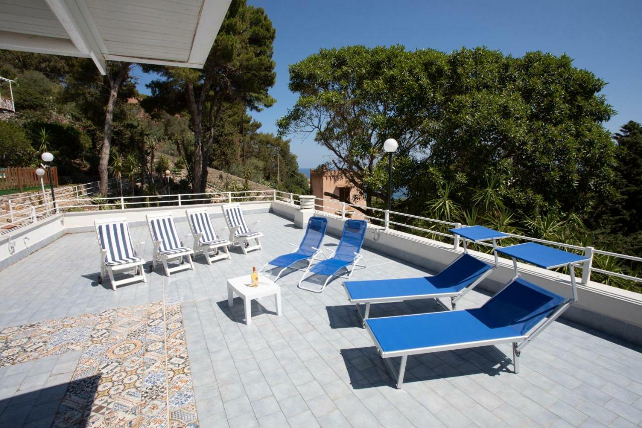 Villa Aurora Mondello Addaura Exteriér fotografie